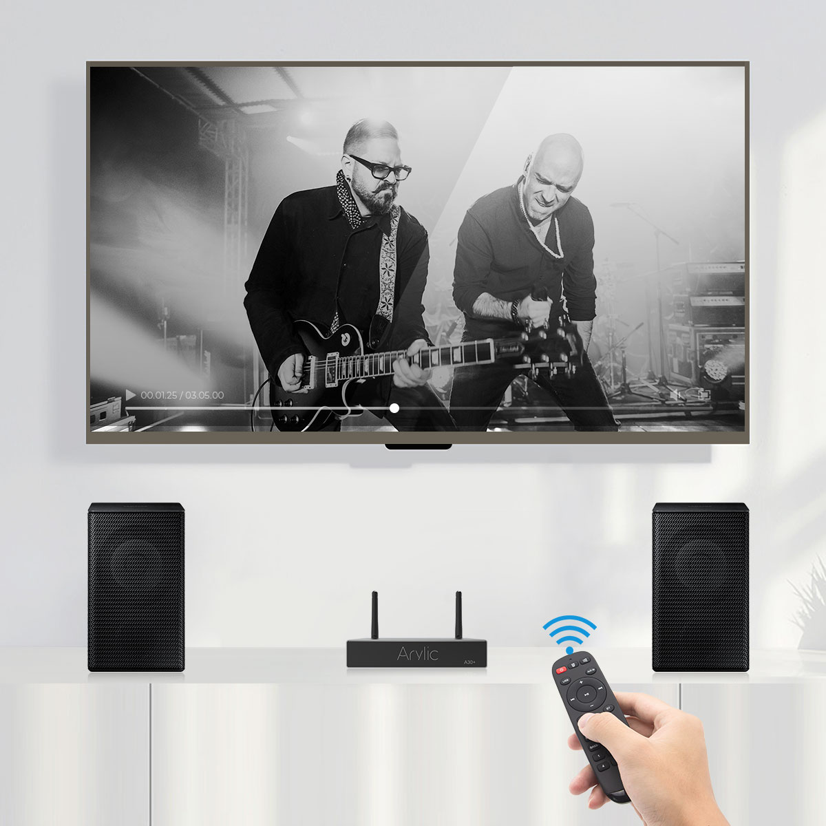 A30+ 30W x 2 WiFi Mini Stereo Amplifier