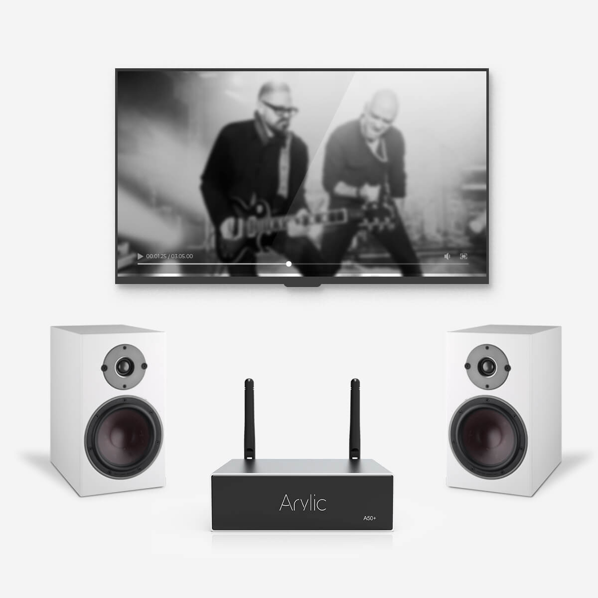 A50+ 50W x 2 Streaming Amplifier